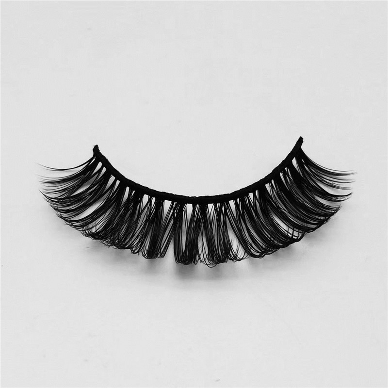 15 mm mačacie mihalnice D Curl Russian Strip Lashes