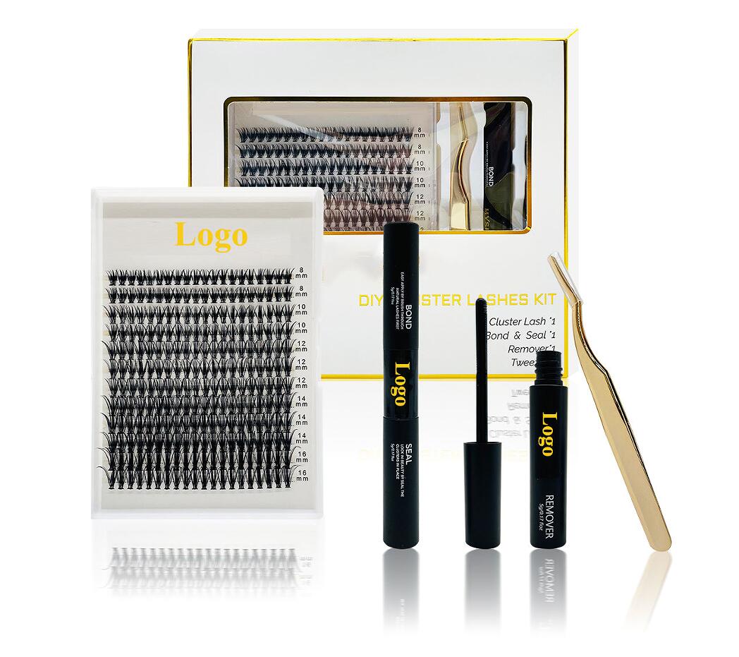 Dosiahnite dokonalý vzhľad nadýchaných mihalníc so súpravou DIY Cluster Lash Kit