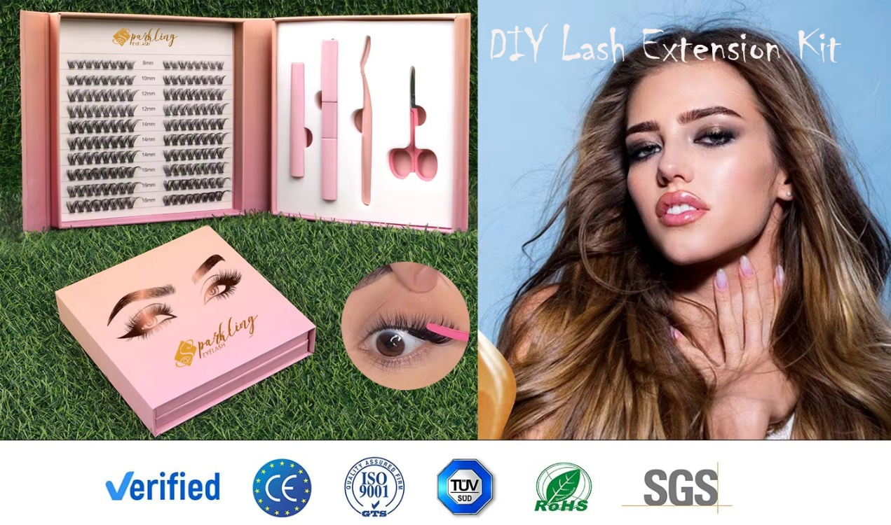 Získajte dokonalý vzhľad s DIY Lash Cluster Kit za výrobnú cenu