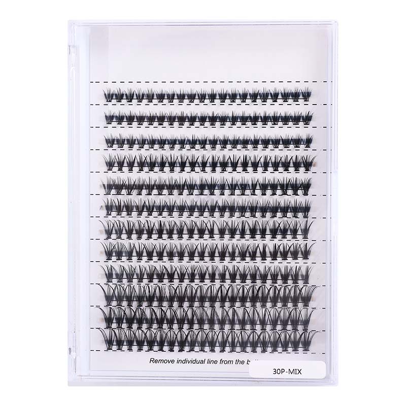 Zhluky mihalníc 30D Curl 9-16 Mix Length