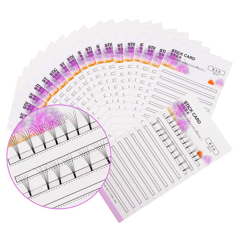 Prispôsobené vizitky Lash Loyalty Card