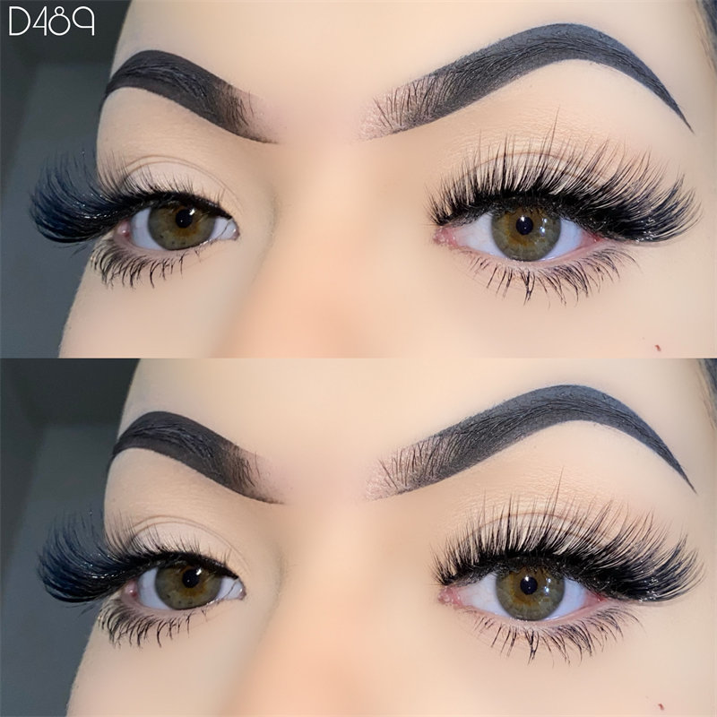 3D objem mačacích rias Strip falošných rias