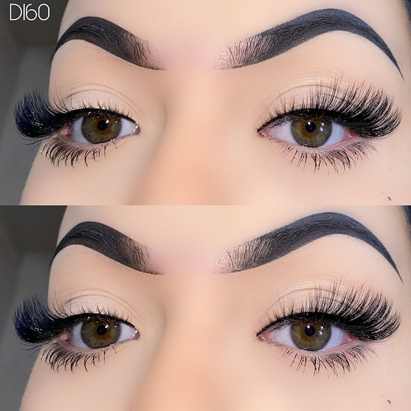 Mihalnice Faux 3D Mink Lashes Mačacie mihalnice