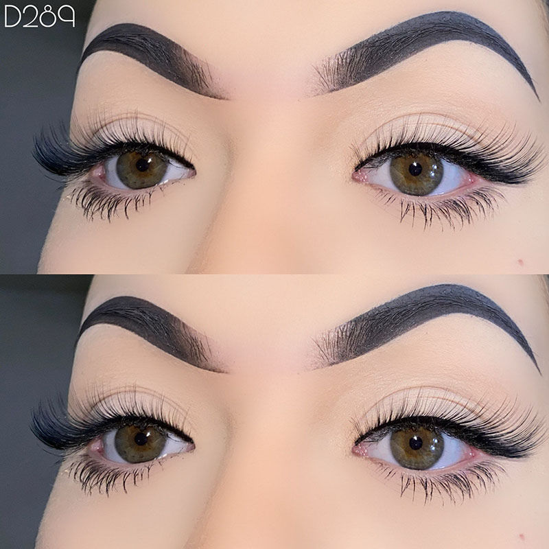Mink Lashes Wispy Lashes Fox Eye Volume Extension rias
