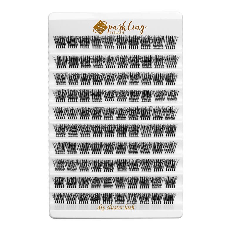 Prirodzený vzhľad DIY Lash Extension Lashes Cluster