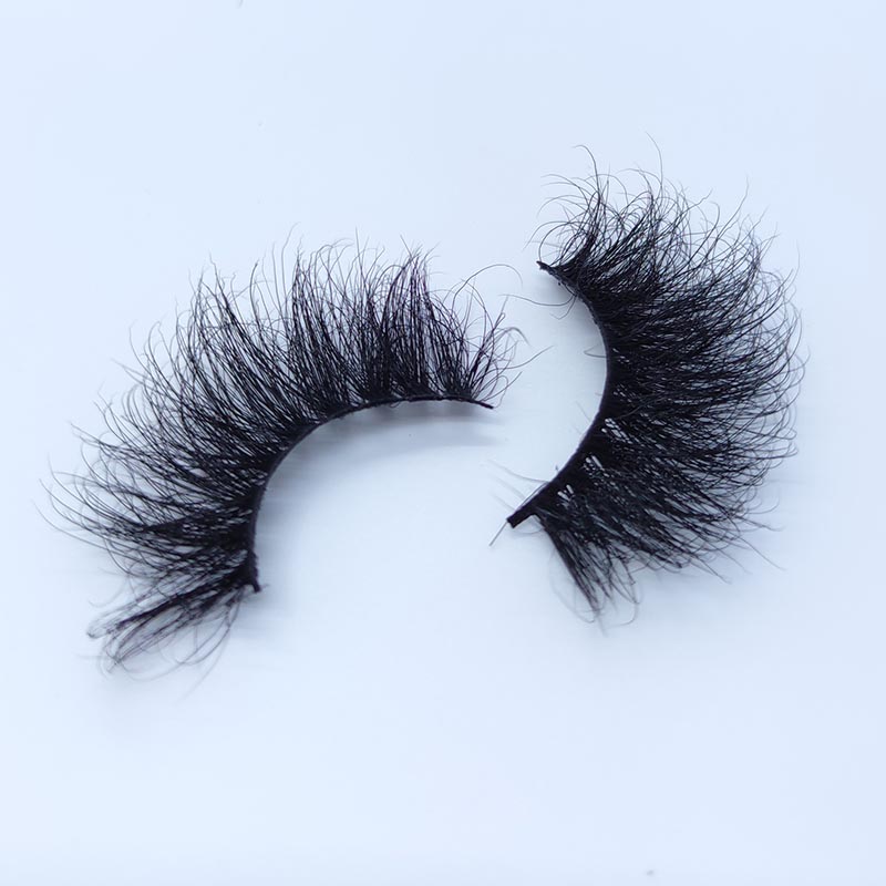 Čisté norkové mihalnice lily False Eyelashes Fluffy 8D Faux Lashes