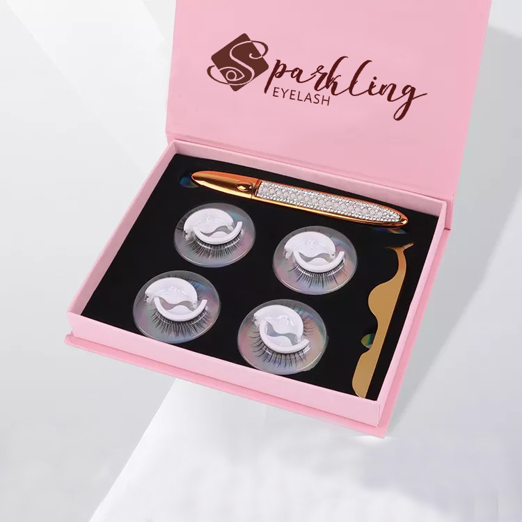 Veľkoobchodný predaj samolepiacich mihalníc z umelého norkového hodvábu Russian Strip Eyelash